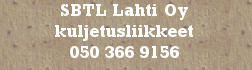 SBTL Lahti Oy logo
